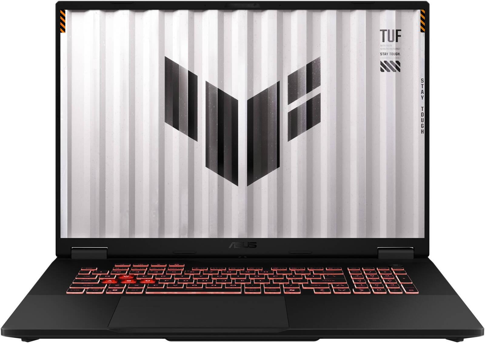 ASUS TUF Gaming A18 FA808UP Laptop, 18" WQXGA IPS 240Hz Display, AMD Ryzen 7 260, 32GB RAM, 1TB SSD, GeForce RTX 5070 8GB GPU, English-Arabic K/B, Win11Home, Jaeger Gray | FA808UP-G1621W