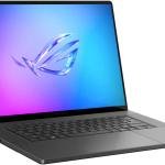 ASUS ROG Zephyrus G16 GU605 Gaming Laptop, 16" 2.5K OLED 240Hz Display, Intel Core Ultra 9 285H, 64GB RAM, 2TB SSD, GeForce RTX 5090 24GB, English-Arabic KB, Win11, Eclipse Gray | 90NR0M65-M005F0