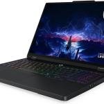 Lenovo Legion Pro 5 16IAX10H Gaming Laptop, 16" WQXGA OLED 165Hz Display, Intel Core Ultra 9 275HX, 32GB RAM, 1TB SSD, GeForce RTX 5070 Ti 12GB GPU, English-Arabic K/B, Win11, Black | 83LU000RAX
