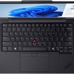 Lenovo ThinkPad T14s Gen5 Laptop, 14″ WUXGA IPS Display, Intel Core Ultra 7-155U, 16GB DDR5 RAM, 1 TB SSD, Integrated Intel Graphics, Backlit Arabic/English K/B, Windows11 Pro, Black | 21LS000JGR