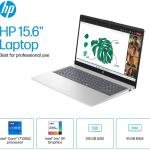 HP 15-fd0127dx Laptop PC, 15.6" FHD IPS Touch Display, Intel Core 7 150U Processor, 16GB RAM, 512GB SSD, Intel Graphics, English Keyboard, Windows 11 Home, Silver | B4HN8UA