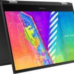 Asus Vivobook TP1400 14.0'' HD Touch Flip Laptop, Intel Celeron N4500 1.1 Ghz, 4GB RAM, 128GB SSD, Intel HD Graphics, Windows 11 Home, English-Arabic KB, Stylus Pen Included, Blue | TP1400KA-BZ056WS