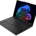 Lenovo ThinkPad E16 Gen 3 Laptop, 16" WUXGA IPS 60Hz Display, Intel Core Ultra 5 228V, 32GB RAM, 512GB SSD, Intel Arc Graphics 130V, English-Arabic Keyboard, NO OS, Black | 22AY000MGR