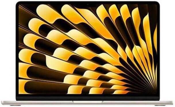 Apple MacBook Air 2024 Laptop, 15.3'' Liquid Retina Display, M3 Chip, 10-core GPU, 8GB RAM, 512GB SSD, Touch ID, Backlit Magic Keyboard, International Version, Starlight | MRYT3
