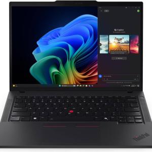 Lenovo ThinkPad T14 Gen 6 Laptop, 14" WUXGA IPS 60Hz Display, Intel Core Ultra 7 258V, 32GB RAM, 512GB SSD, Intel Arc Graphics 140V GPU, English-Arabic K/B, No OS, Black | 21QG0055GR