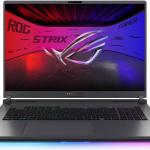 ASUS ROG Strix G18 G815LW Gaming Laptop, 18" WQXGA IPS 240Hz Display, Intel Core Ultra 9 275HX, 32GB RAM, 2TB SSD, GeForce RTX 5080 16GB Graphics, English KB, Win11, Eclipse Gray | 90NR0LC1-M00460