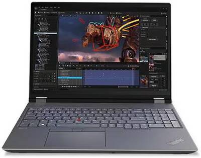 Lenovo ThinkPad P16 Gen 2 Laptop, 16" WUXGA Display, Intel Core i9-13950HX vPro, 32GB RAM, 512GB SSD, NVIDIA RTX 5000 Ada 16GB GPU, Windows 11 Pro, Storm Grey | 21FBS08201