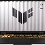 ASUS TUF Gaming F16 FX608JHI Laptop, 16" WUXGA IPS 144Hz Display, Intel Core i7-14650HX, 16GB RAM, 512GB SSD, GeForce RTX 5050 8GB GPU, English-Arabic K/B, Win11Home, Jaeger Gray | 90NR0NA1-M00H60