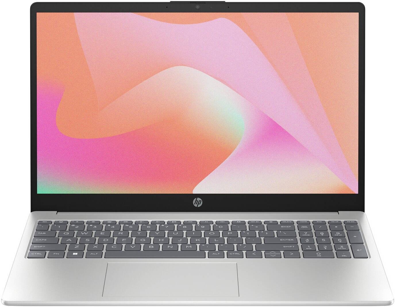 HP Laptop AI 15-fd2102TU, 15.6" FHD Display, Intel Core Ultra 7 255U, 8GB RAM, 512GB SSD, Intel Graphics, English Keyboard, No OS, Natural Silver | D2MG5PA