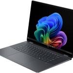 HP OmniBook X FlipNGAI 16-as0023dx Laptop, 16" 2K IPS Touch Display, Intel Core Ultra 7 256V, 16GB RAM, 1TB SSD, Intel Arc 140V GPU, English Keyboard, Windows 11 Home, Eclipse Gray | B5UH1UA