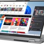 Lenovo IdeaPad 5i 2 in 1 Laptop, 16" WUXGA IPS 60Hz Touch Display, Intel Core 5 120U, 16GB RAM, 512GB SSD, Intel Graphics, English Keyboard, Windows 11, Luna Grey | 83DU004VUS