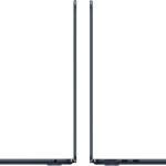 Apple MacBook Air Laptop, 13.6" Liquid Retina Display, M4 Chip, 10-Core CPU, 10-Core GPU, 16-Core Neural Engine, 24GB RAM, 1TB SSD, English K/B, MacOS, Midnight | Z1GU000PJ / Z1CY00175 / Z1CY000S2