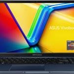 ASUS Vivobook 15 M1502YA Laptop, 15.6" FHD IPS 60Hz Display, AMD Ryzen 7 7730U, 16GB RAM, 512GB SSD, AMD Radeon Graphics, English-Arabic Keyboard, Windows 11 Home, Quiet Blue | 90NB0X21-M01KM0
