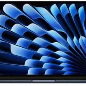 Apple MacBook Air 2024 Laptop, 15.3'' Liquid Retina Display, M3 Chip, 10-core GPU, 8GB RAM, 512GB SSD, Touch ID, Backlit Magic Keyboard ENG, International Version, Midnight | MRYV3