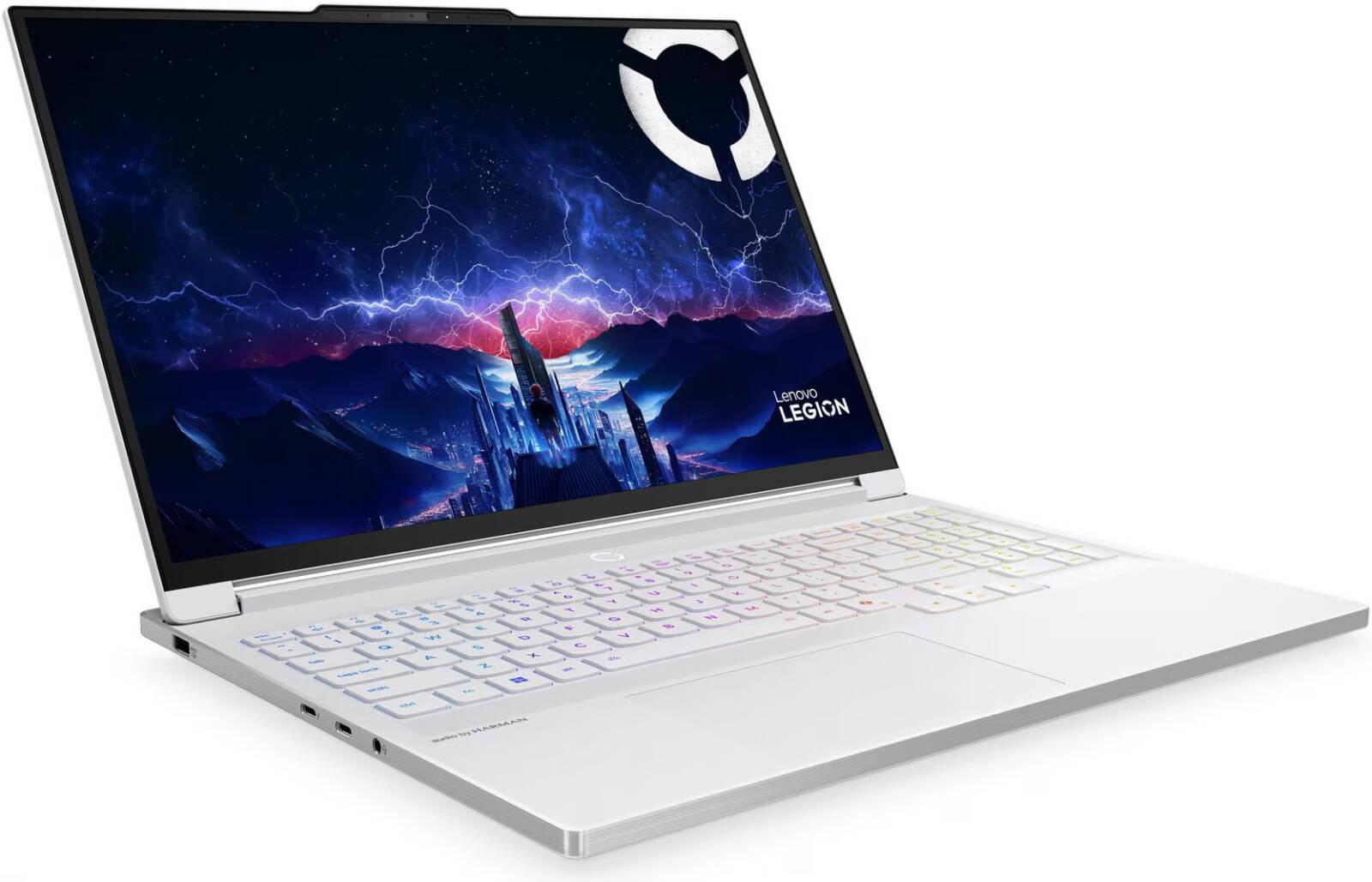 Lenovo Legion 7 16IAX10 Gaming Laptop, 16" WQXGA OLED 240Hz Display, Intel Core Ultra 7 255HX, 32GB RAM, 2TB SSD, GeForce RTX 5060 8GB, English K/B, No OS, Glacier White | 83KY001PAX