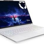 Lenovo Legion 7 16IAX10 Gaming Laptop, 16" WQXGA OLED 240Hz Display, Intel Core Ultra 7 255HX, 32GB RAM, 2TB SSD, GeForce RTX 5060 8GB, English K/B, No OS, Glacier White | 83KY001PAX