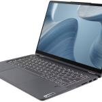 IdeaPad Flex 5 14IAU7 Laptop, 14" WUXGA IPS Touch Display, Intel Core i5-1235U, 8GB RAM, 512GB SSD, Intel Iris Xe Graphics, Backlit ENG-ARAB Keyboard, Win11, Storm Grey | 82R700KLAX