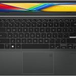 ASUS Vivobook Go 14 Laptop, 14.0" FHD 16 9 Display, AMD Ryzen 5 7520U, 8GB DDR5 RAM, 512GB M.2 NVMe SSD, AMD Radeon Graphics, ENG-ARB Keyboard, Windows 11, Mixed Black | E1404FA-NK185W